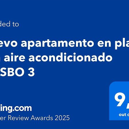 Nuevo Apartamento En Playa Con Aire Acondicionado Masbo 3 몬코파르 외부 사진