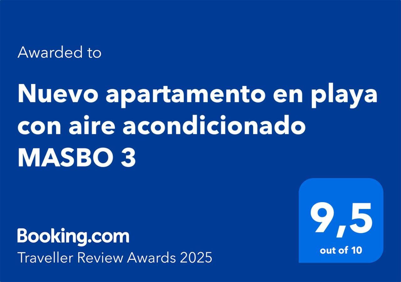 Nuevo Apartamento En Playa Con Aire Acondicionado Masbo 3 몬코파르 외부 사진